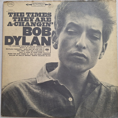 Bob Dylan ~ The Times They Are A-Changin' (Columbia 1975 KCS-8905) Vinyl
