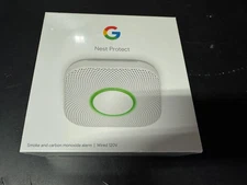 NEW SEALED Google Nest Protect WIRED 120V Carbon Monoxide Smoke Detector 2030 EX