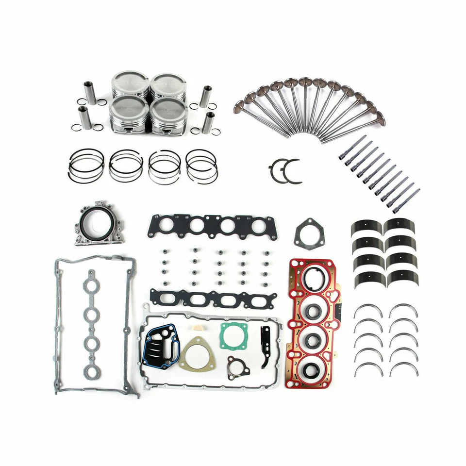 Piston Ring&Engine Gasket Rebuild Kit Fit For VW Jetta Golf AUDI A4 TT 1.8T AWP - Изображение 2 из 4