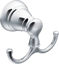Moen Y2603CH Banbury Double Robe Hook in Chrome Finish