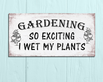 Metal Plaques Signs Shabby Chic Rustic Gardening Wet Plants Shed Wall Decor Gift - Rustic Garden Signs Uk Metal Plaques Signs Shabby Chic Rustic Gardening Wet Plants Shed Wall Decor Gift - Rustic Garden Signs Uk