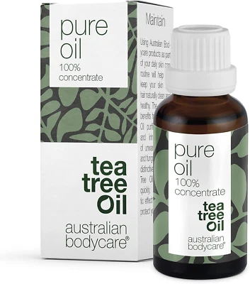 AUSTRALIAN BODYCARE CONTINENTAL APS Australian Bodycare 100% Pure Tea Tree Oil, 30 Ml | Our Tea Tree Oil Is Pure and