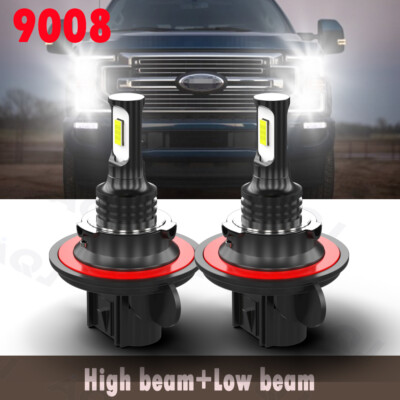 AQJ H13 LED Headlight for Ford F-250 F-350 Super Duty 2005-2022 High Low Beam