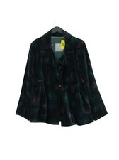 Nomads Women's Coat Uk 10 Green Floral 100% Polyester Overcoat