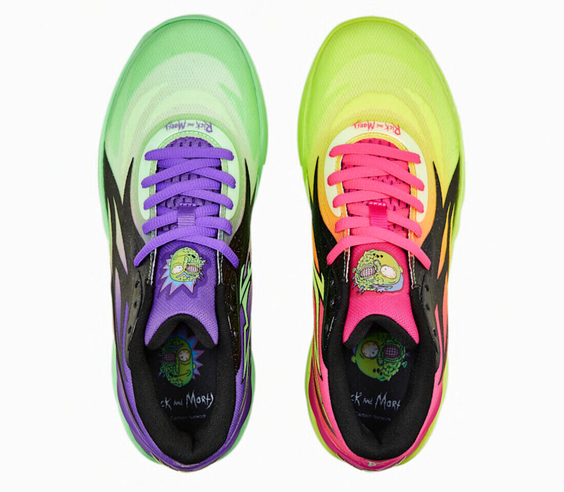 Puma Lamelo Ball MB.02 Rick & Morty 377411-02 Basketball Puma Lamelo Ball MB.02 Rick & Morty 377411-02 Basketball