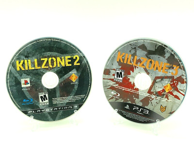 Killzone 2 and Killzone 3  PlayStation 3 Games  Discs Only  Tested