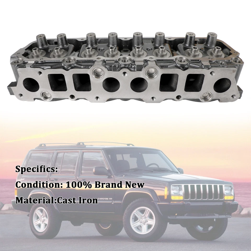 NEW Bare Cylinder Head 403 / 117 For Jeep Wrangler Cherokee 2.5L 1989-2002 USA - Изображение 3 из 4