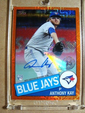 2020 Anthony Kay Topps Rookie Autograph Orange Mojo Refractor RC /25 MINT 🔥🔥🔥