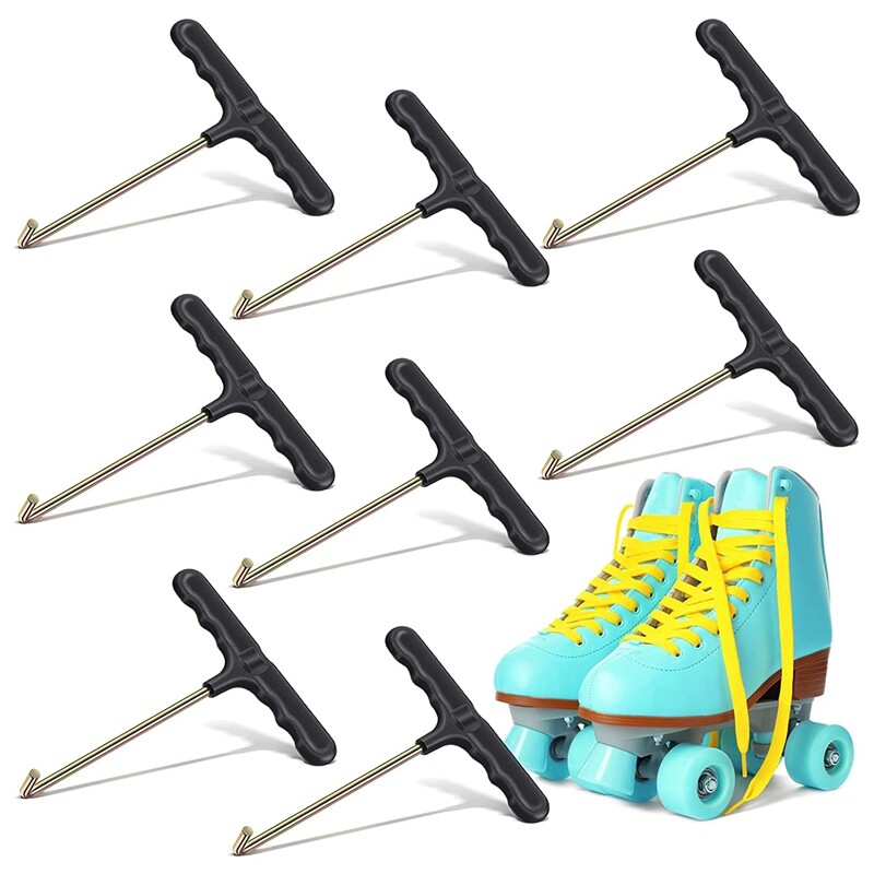 8 Pieces Ice Skates Laces Skate Tightening Tool Ice Skates Lace Tightener1602 eBay