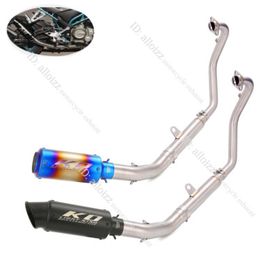 For CF-Moto 300NK 300SS 300SR 250NK Exhaust Tips Header Front Pipe Full System