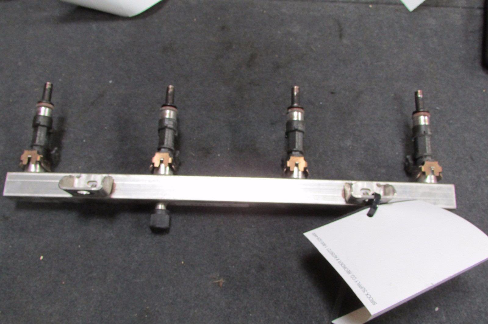 Ferrari F430, RH Fuel Rail With Injectors, Used, P/N 191392