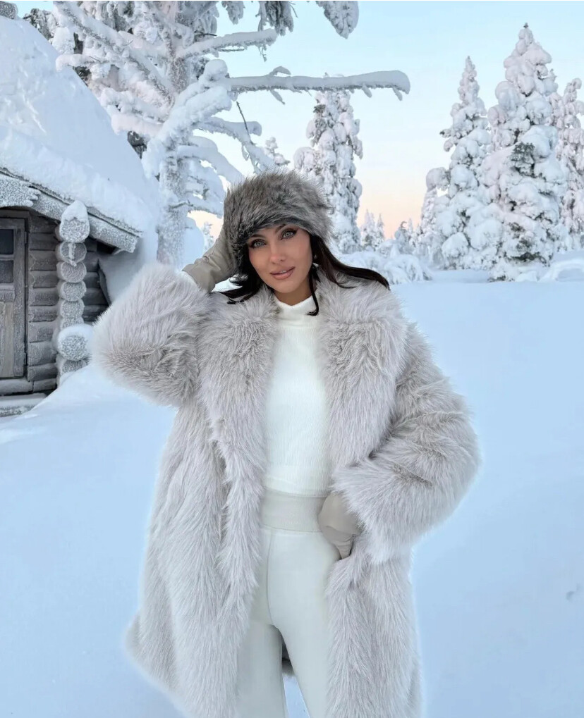 Her lip to Royal Faux Fur Coat 【ecru M】 herlipto 【9月24日(日)19