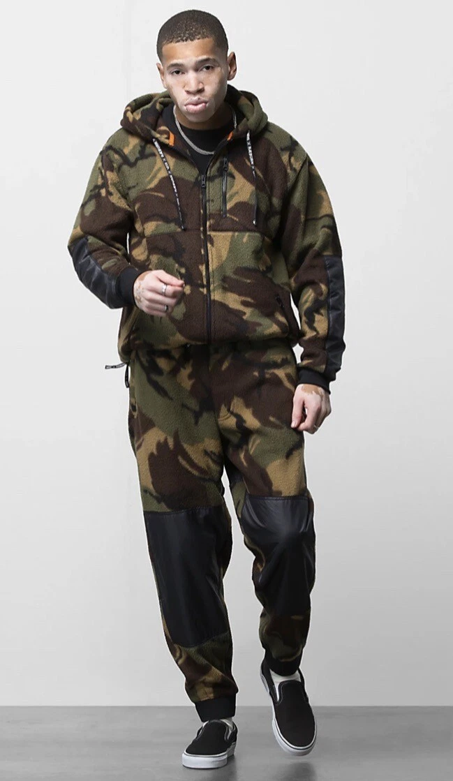 Rare pantalon de camouflage polaire neuf Vans Raeburn taille Supreme Stupide Nike Dunk Jordanie Yeez