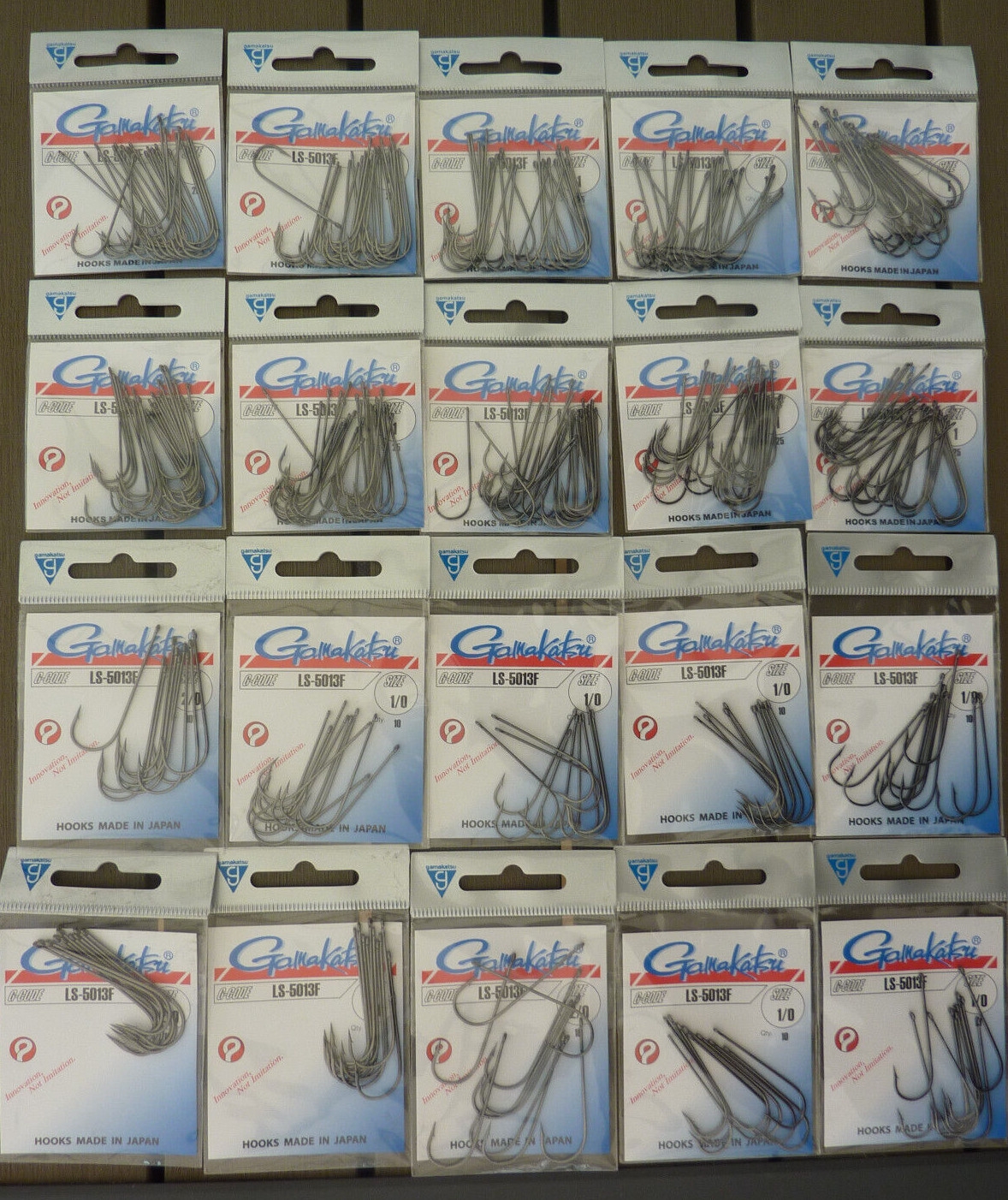 Hameçons de pêche GAMAKATSU 5013F matériel mer pour bas de ligne bar et maquereau