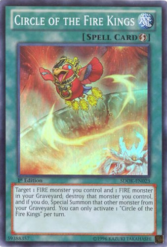 Onslaught of the Fire Kings - SDOK-EN022 - Super Rare - 1st