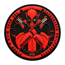 Deadpool sticker logo marvel comics weatherproof bumper vinyl decal