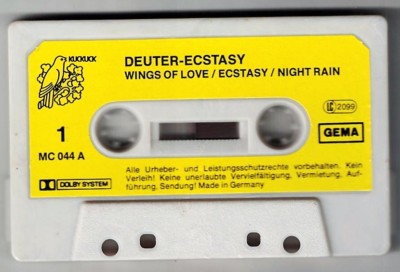 RARE DEUTER-ECSTASY KUCKUCK GERMAN IMPORT CASSETTE