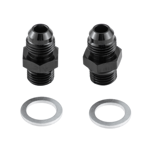 2x 6AN to 1/4" Transmission Cooling Fittings Turbo 350/400 Th400 4L80 4l60 eBay