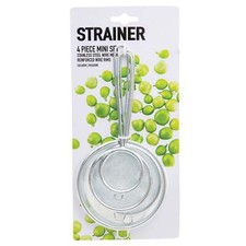 4 Piece Mini Strainer Set
