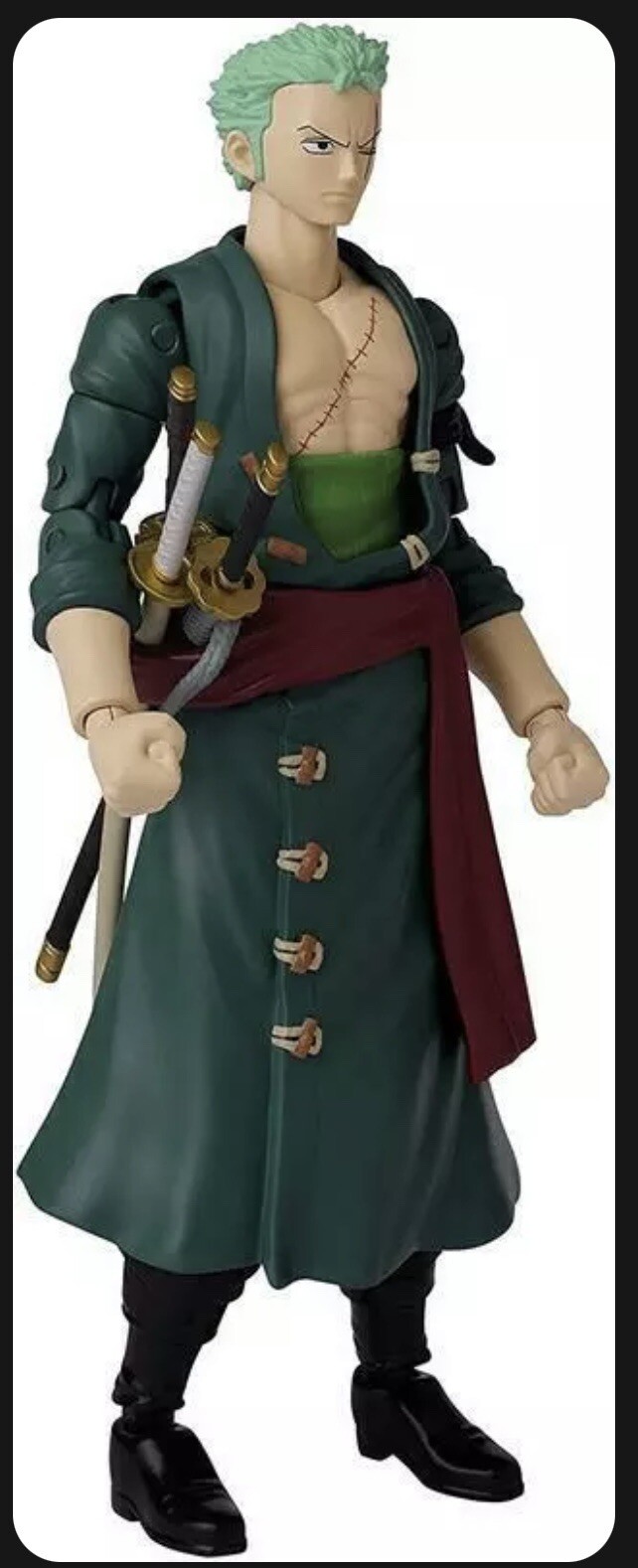 Zorro 「 Anime Heroes ONE PIECE Fuyushima version 」, Toy Hobby