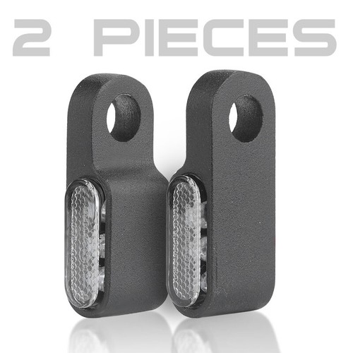 2x Mini LED Intermitente Luz Indicador Ámbar Universal Lámpara LED Intermitente Moto - Imagen 5 de 12