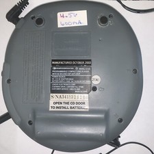 Durabrand Programable Portable CD Player Model CD 566 Discman