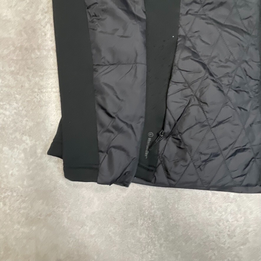 Champion Puffer Jacket Womens Full Zip Hiking Coat, Black, Large image 8