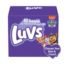 Luvs Diapers Paw Patrol