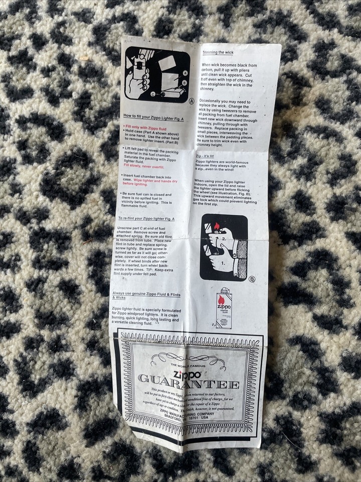 Harley Davidson Zippo Tin Box (no Lighter, Box Only) eBay