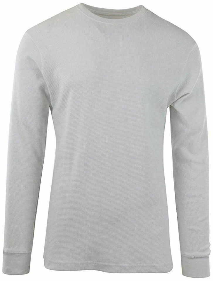 Men's Long Sleeve Thermal Lightweight -3 PACK - Big Men's Sizes 3XL to 5XL NWT - Image 2 of 4