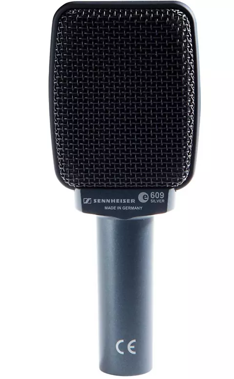New Sennheiser e609 Silver Guitar Amp Microphone Authorized Dealer