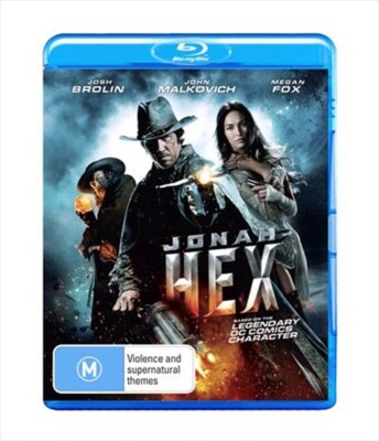 Jonah Hex (2010, Blu-ray) Josh Brolin, Fox, Malkovich, C Description, BRAND NEW