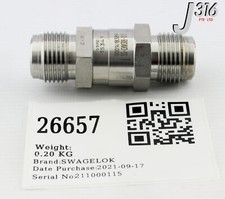 26657 SWAGELOK POPPET CHECK VALVE SS-CHVCR8-1/3