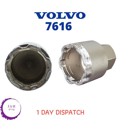 FÜR VOLVO SECURITY MASTER LOCKING RADMUTTER SCHLÜSSEL CODE 7616 LWNK BOLZEN RADMUTTER XC60