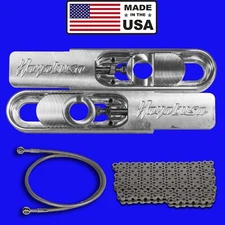 1999-2007 Hayabusa bolt on swingarm extensions kit  "Made In The USA"