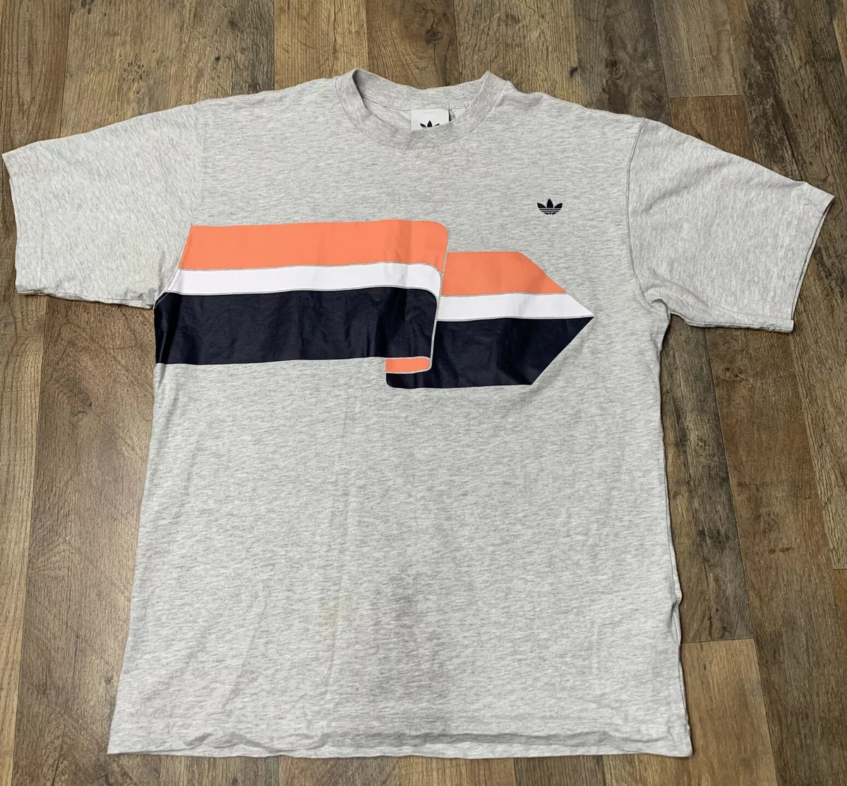Adidas t shirt peach new arrivals