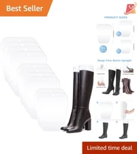 Boot Shaper Inserts PVC 10 Pieces Support Various Sizes Prevents Sagging Boots