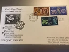 GB STAMPS RARE FIRST DAY COVER 1961 EUROPA CEPT TORQUAY SPECIAL