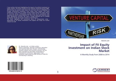 Akansha Jain | Impact of FII Equity Investment on Indian Stock Market | Buch