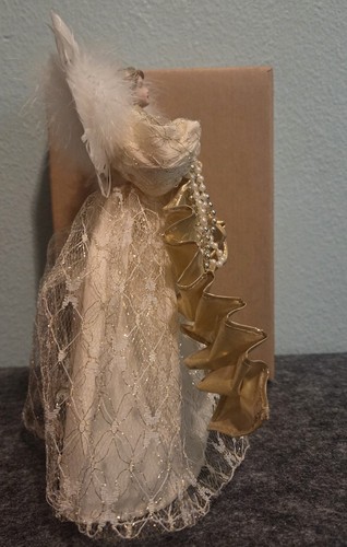 1999 Avon Gift Collection Celestial Angel Tree Topper 9" with Box - Picture 4 of 7