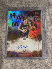 2025-26 Topps #HM-JW Jason Williams Havoc Marks Gold Rainbow #/50