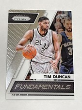 2017-18 Panini Prizm Basketball Fundamentals - Tim Duncan - San Antonio Spurs