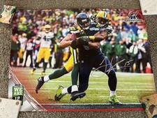 Jermaine Kearse Autographed Signed NFC Championship Poster Seattle Seahawks UW