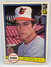 Cal Ripken Rookie 1982 Donruss #405 RC Orioles HOF EXMINT