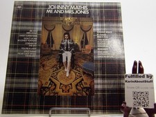 Johnny Mathis &ndash; Me and Mrs. Jones Vinyl LP Classic Pop Vocal Free Shipping