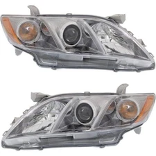 For 2007-2009 Toyota Camry Pair Headlights Driver and Passenger Side Japan Built
