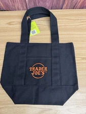 Trader Joe's Mini Halloween Canvas Tote Bag - Limited Edition - Free Shipping!!