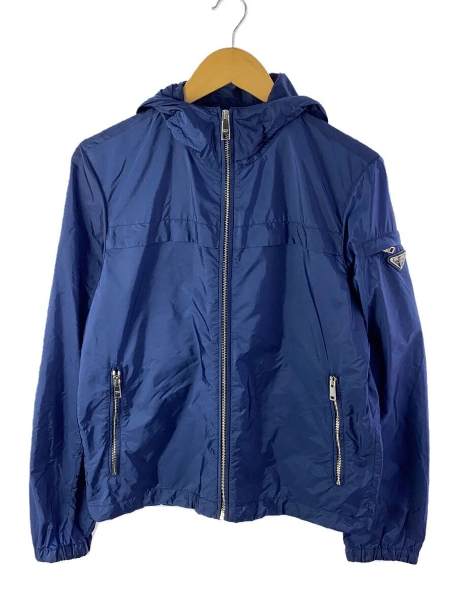 Giacca PRADA nylon con cappuccio blouson nylon 44 nylon BLK SGA466