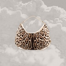 YVES SAINT LAURENT Tom Ford Mombasa borsa media leopardata pony Y2K Rive Gauche