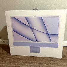 Apple iMac 24in - Purple/8C CPU/8C GPU/16GB/512GB- NEW WITH BOX